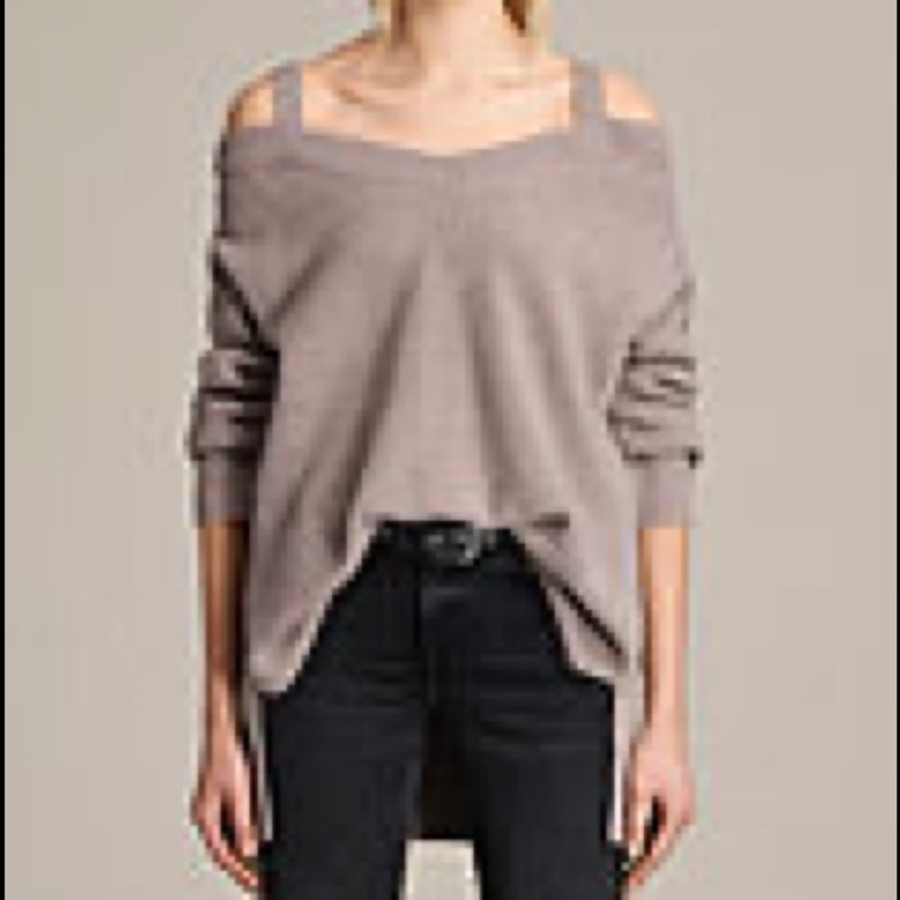 Alllsaints Dasha v-neck sweater